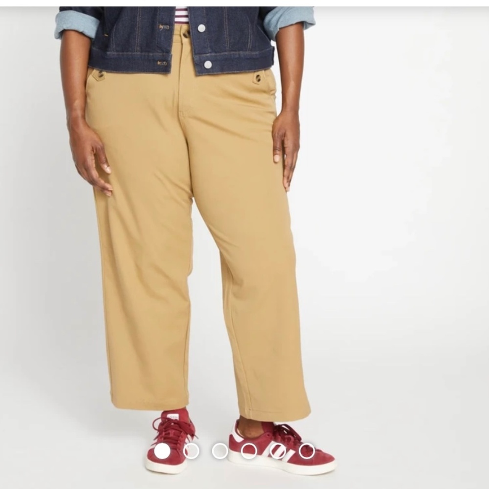 Universal Standard khaki twill pants - size L 22/4